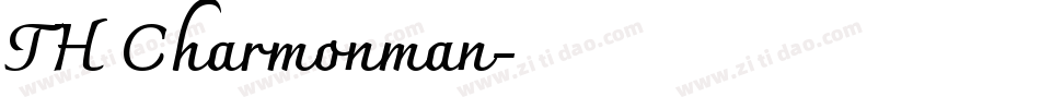 TH Charmonman字体转换